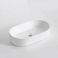 Load image into Gallery viewer, CLAYA Pill-52 Ceramic 525mm Above Counter Basin – Matte White
