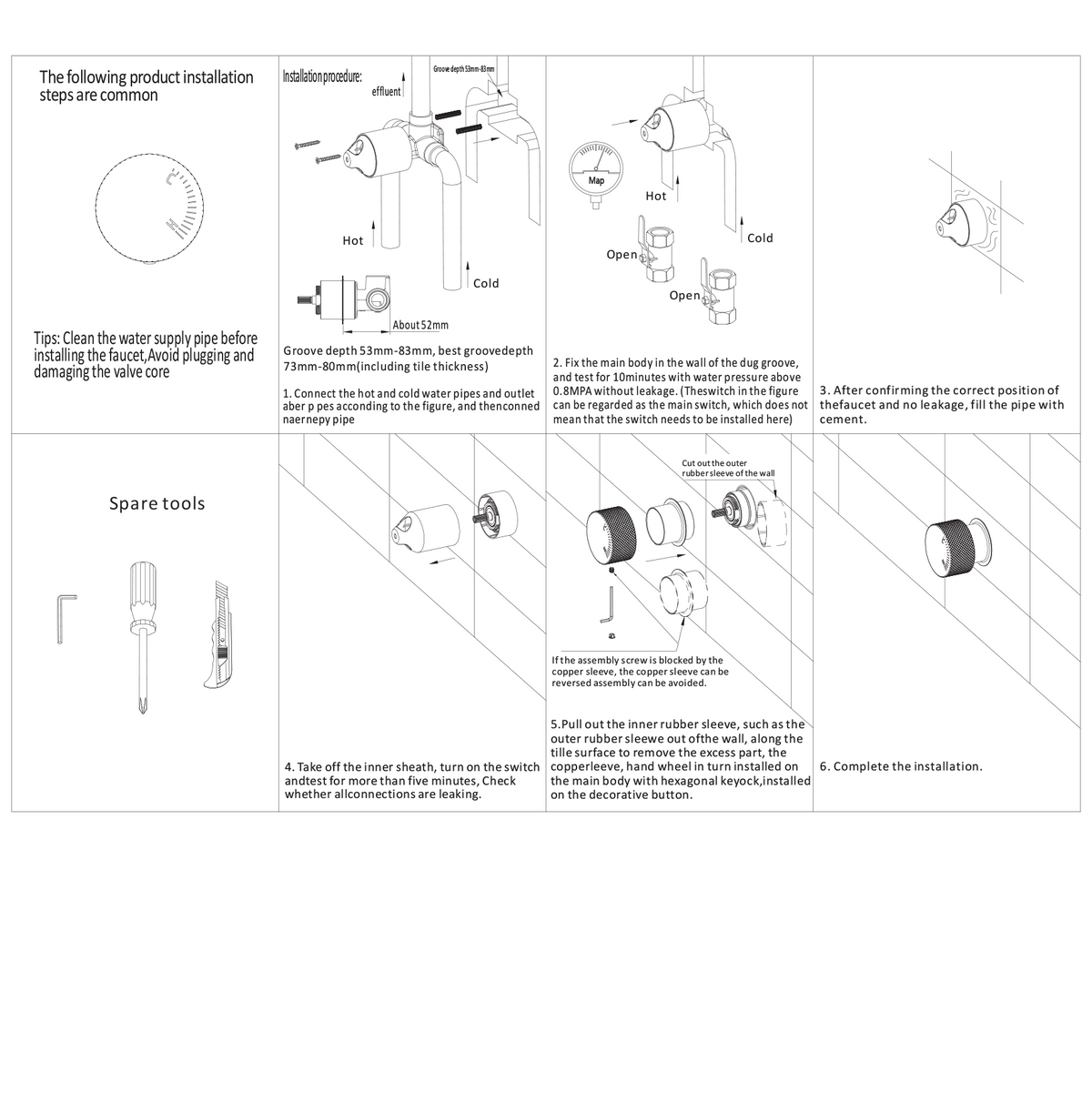 Progressive Mixer Installation
