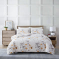Load image into Gallery viewer, Bellemosa Brushed Microfibre Quilt Cover Set - Quilt Cover & Pillowcases - Wildflower Dream
