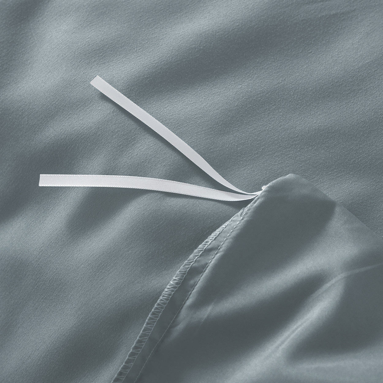 Bellemosa Premium Cotton Quilt Cover Set - Quilt Cover & Pillowcases - Charcoal Grey