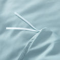 Load image into Gallery viewer, Bellemosa Brushed Microfibre Quilt Cover Set - Quilt Cover & Pillowcases - Sky Blue
