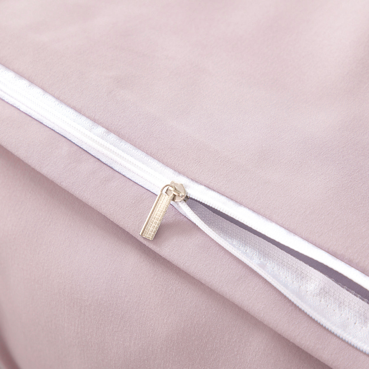 Bellemosa Brushed Microfibre Quilt Cover Set - Quilt Cover & Pillowcases - Blush Pink