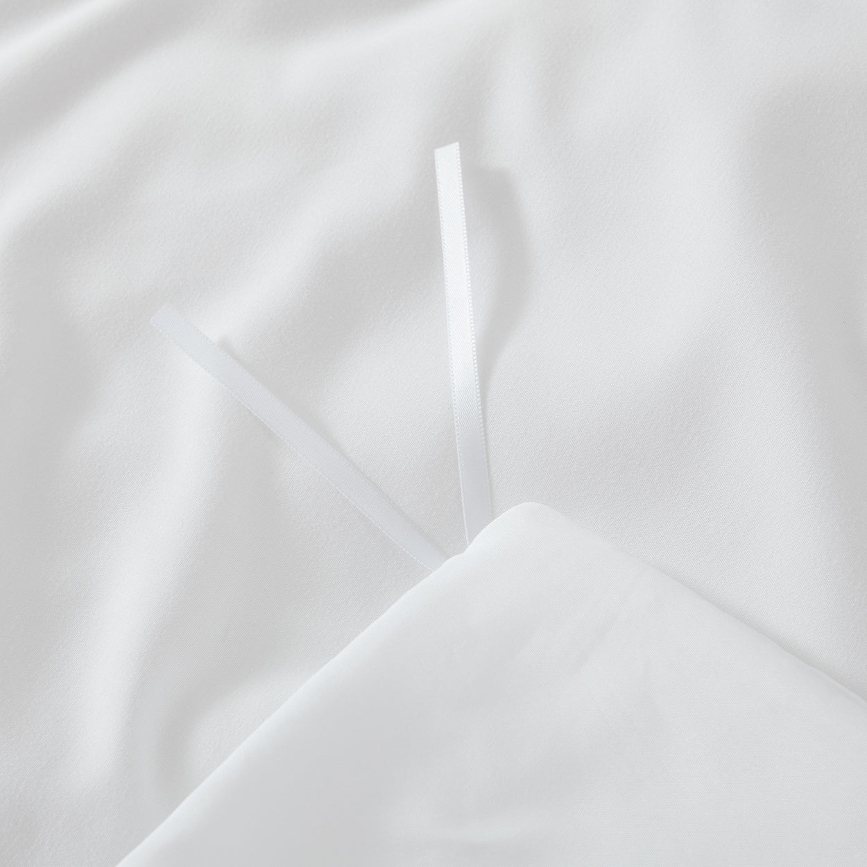 Bellemosa Premium Cotton Quilt Cover Set - Quilt Cover & Pillowcases - Classic White