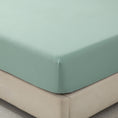 Load image into Gallery viewer, Bellemosa Brushed Microfibre Fitted Sheet - Sage Green
