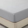 Load image into Gallery viewer, Bellemosa Brushed Microfibre Fitted Sheet - Light Grey
