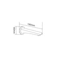 Load image into Gallery viewer, Wall Bath Spout - Brushed Nickel | BELLINO
