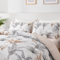 Load image into Gallery viewer, Bellemosa 75D Microfibre Quilt Cover Set - Quilt Cover | Pillowcases | Flat Sheet  - Whispering Palm

