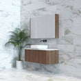Load image into Gallery viewer, Bergen 1200mm Wall Hung Fluted Vanity Cabinet - Solid Timber
