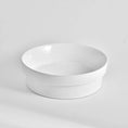 Load image into Gallery viewer, CLAYA SEMI-40 Ceramic Semi-Inset Round Basin – Gloss White
