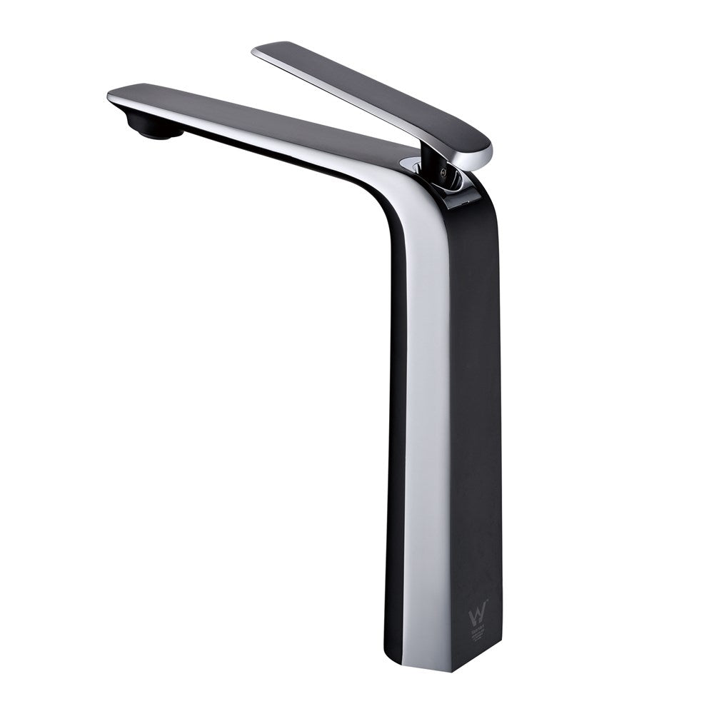 Tall Basin Mixer - Black and Chrome | ESPERIA
