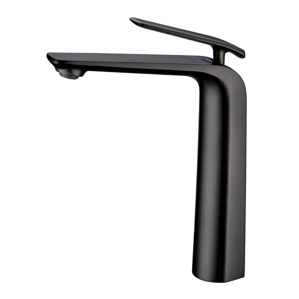 ESPERIA tall basin mixer in gunmetal