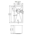 Load image into Gallery viewer, Stainless Steel Bottom Grid for TWM11 Kitchen Sink
