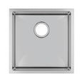 Load image into Gallery viewer, Stainless Steel Single Bowl Kitchen Sink 440x440x205mm - Chome Silver
