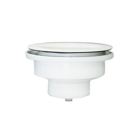 Kitchen Sink Waste / Sink Part - No Overflow - Matte Cream (White)