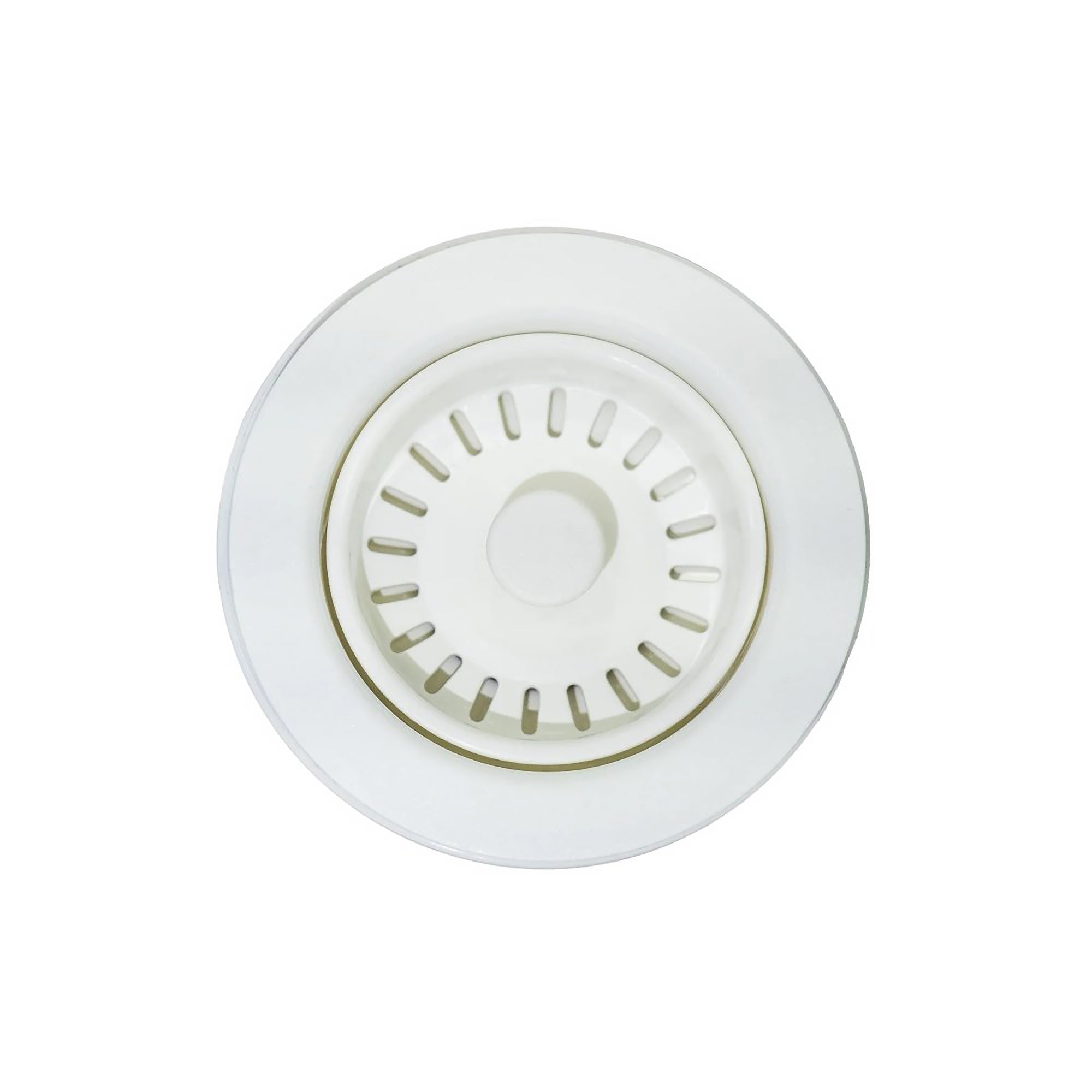 Kitchen Sink Waste / Sink Part - No Overflow - Matte Cream (White)