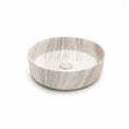 Load image into Gallery viewer, CLAYA Terra-40-M Ceramic Above Counter Basin – Matte Stone Marble
