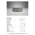 Load image into Gallery viewer, CLAYA Terra-40 Ceramic Above Counter Basin – Gloss Stone Marble
