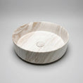 Load image into Gallery viewer, CLAYA Terra-40 Ceramic Above Counter Basin – Gloss Stone Marble

