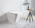 Load image into Gallery viewer, Mercio ENOX66 Rimless Wall-Hung Toilet Pan – Gloss White
