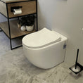 Load image into Gallery viewer, Mercio NORTON99 Quiet Flush Wall Faced Floor Pan – Gloss White
