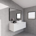 Load image into Gallery viewer, Vienna 1200mm Wall Hung Fluted Vanity Cabinet - Matte White
