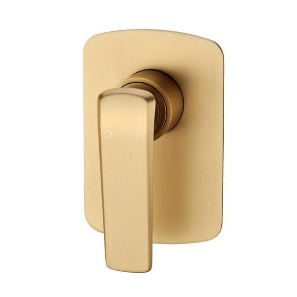 ESPERIA wall mixer tap in brushed brass
