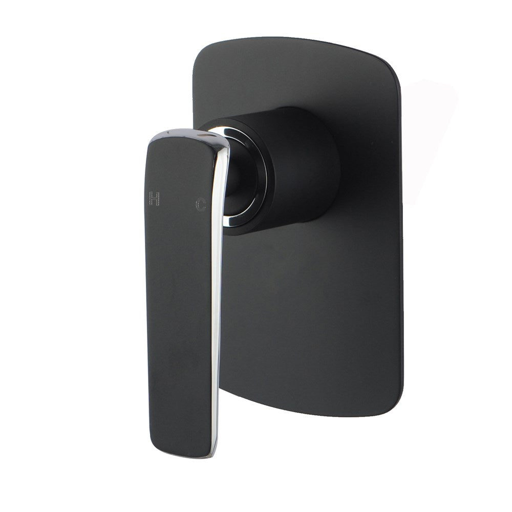 Wall Mixer Tap - Black and Chrome | ESPERIA