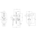 Load image into Gallery viewer, Wall Mixer Tap with Diverter - Chrome | BELLINO

