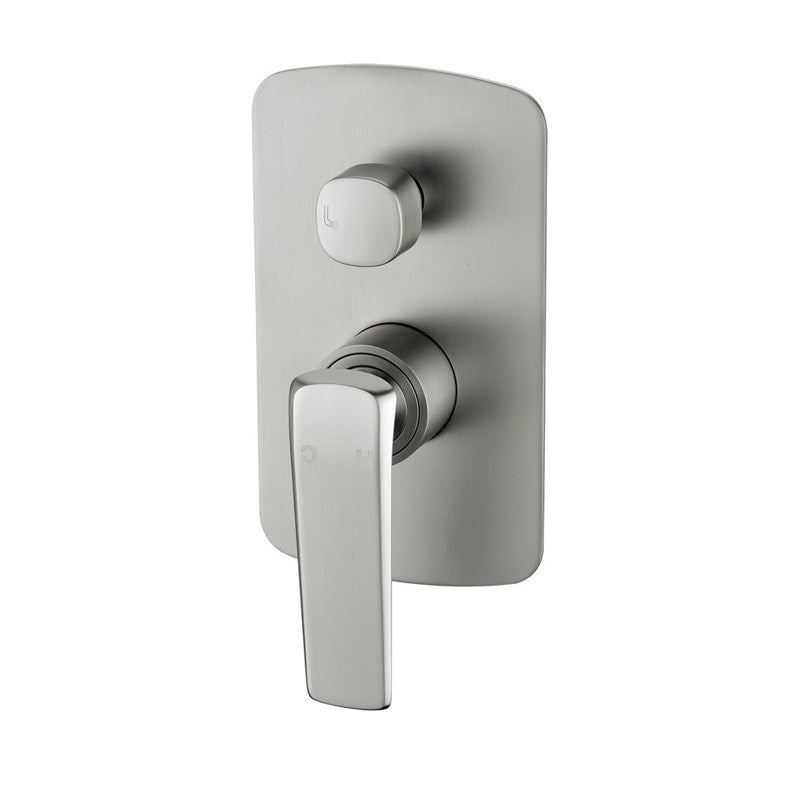 Wall Mixer Tap with Diverter - Brushed Nickel | ESPERIA