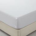Load image into Gallery viewer, Bellemosa Premium Cotton Fitted Sheet- Classic White
