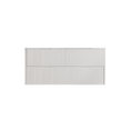 Load image into Gallery viewer, Upgrade your bathroom with the Bali 1500mm Double Bowl Wall Hung Vanity. Matt White finish, fluted design, spacious storage and premium top options.-Vanity-Cabinet Only-Ezymall AU
