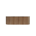 Load image into Gallery viewer, 1500mm matte solid timber wall hung vanity with soft curved corners. Modern design with optional stone tops, perfect for contemporary bathrooms.-Vanity-Cabinet Only-Ezymall AU
