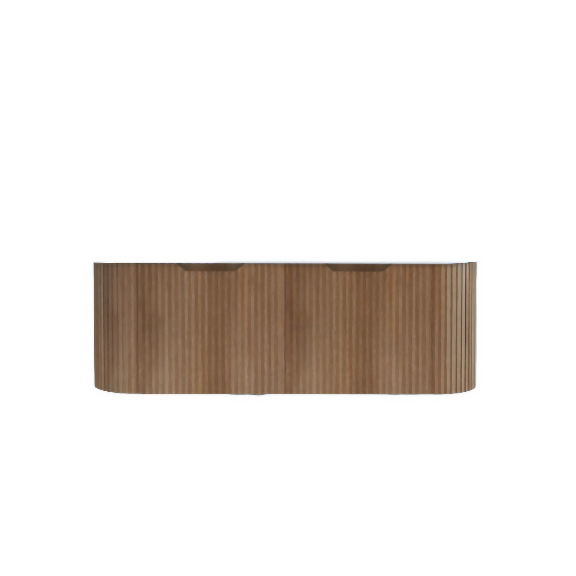 1500mm matte solid timber wall hung vanity with soft curved corners. Modern design with optional stone tops, perfect for contemporary bathrooms.-Vanity-Cabinet Only-Ezymall AU