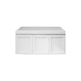 Load image into Gallery viewer, Upgrade your bathroom with the Miami 1500mm Wall Hung Vanity. Fluted design, spacious bench space and premium top options available.-Vanity-Single Bowl-Cabinet Only-Ezymall AU
