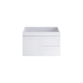 Load image into Gallery viewer, Upgrade your bathroom with the Miami 882mm Wall Hung Vanity. Fluted design, flexible storage and premium top options available.-Vanity-Right Hand Drawers-Cabinet Only-Ezymall AU

