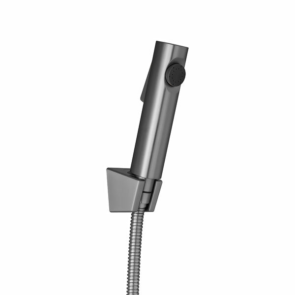 Experience hygiene with our ABS Toilet Bidet Spray in Brushed Nickel Silver. Easy to install, durable, and a must-have for modern bathrooms. Shop now!-Bidet-Ezymall AU