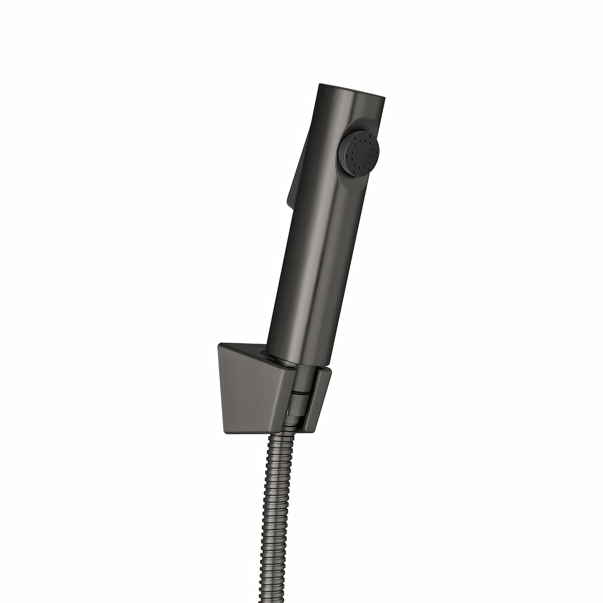 Maintain hygiene with this ABS Toilet Bidet Spray in gunmetal grey. Easy to install and use, providing a refreshing clean. A modern bathroom essential for personal hygiene.-Bidet-Ezymall AU
