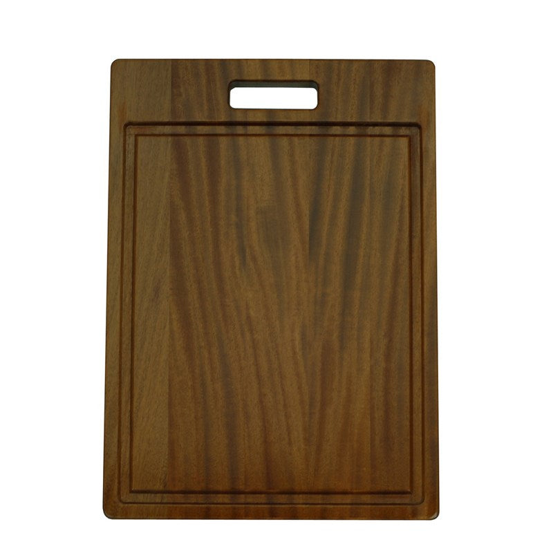 Premium acacia wood chopping board designed for compatible workstation sinks. Durable, versatile and perfect for food preparation or serving.-Sink accessory-Ezymall AU