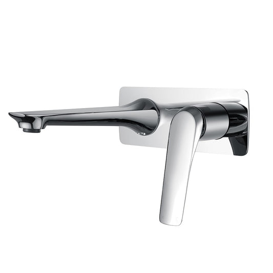 Solid Brass Basin/Bath Mixer - Chrome Silver, AU