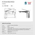 Load image into Gallery viewer, Upgrade your basin with this solid brass short mixer in chrome silver. Shop now for fast Australia wide shipping.-Basin Mixer-Ezymall AU
