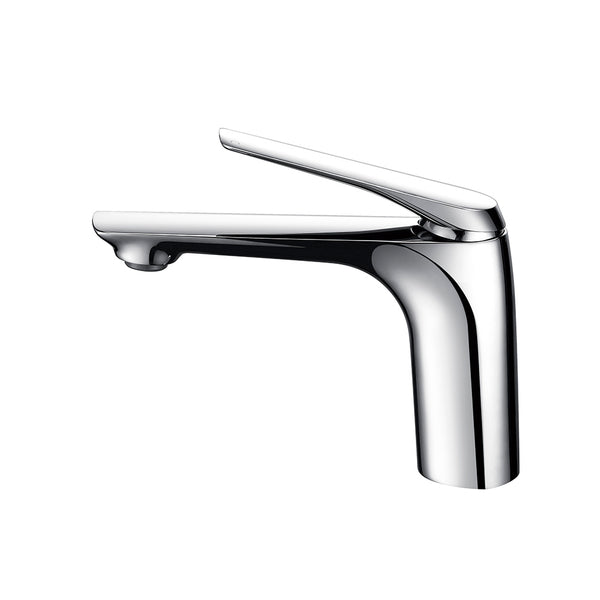 Upgrade your basin with this solid brass short mixer in chrome silver. Shop now for fast Australia wide shipping.-Basin Mixer-Ezymall AU
