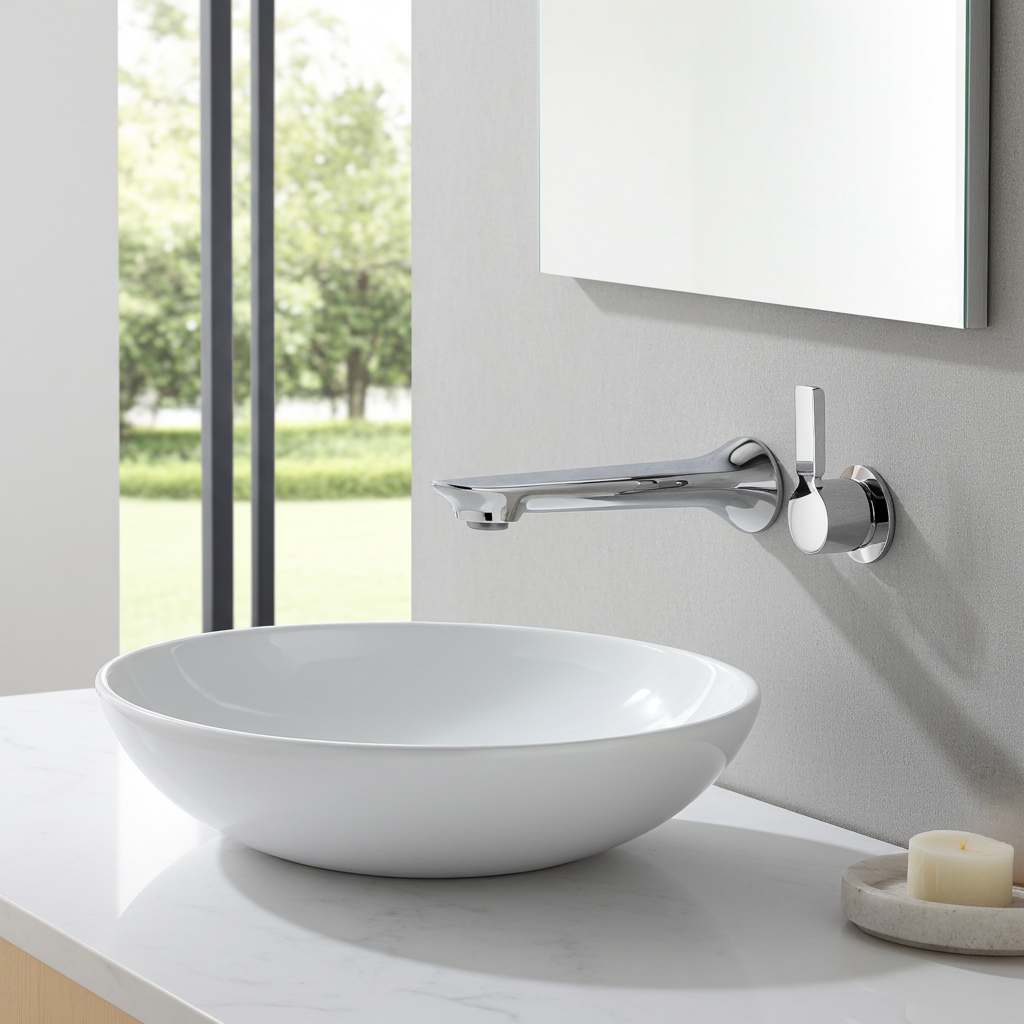 Complete your bathroom with our Solid Brass Spout in Black. Durable and stylish, this spout adds a modern touch to any basin or bath. Shop now for quality!-Spout-Ezymall AU