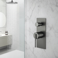 Load image into Gallery viewer, CADDENCE Diverter Mixer - Solid Brass - Gunmetal Grey
