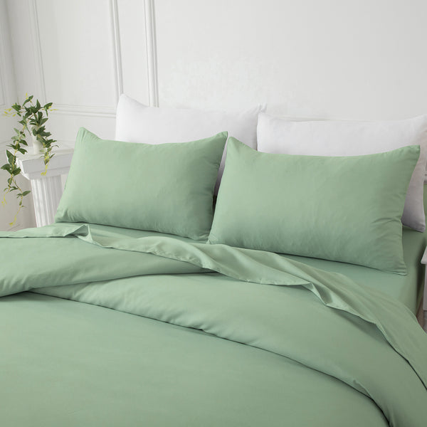 Experience lasting comfort with our Premium Cotton Pillowcase Set, soft, breathable, and beautifully woven for strength and timeless style.-Bedding-Ezymall AU