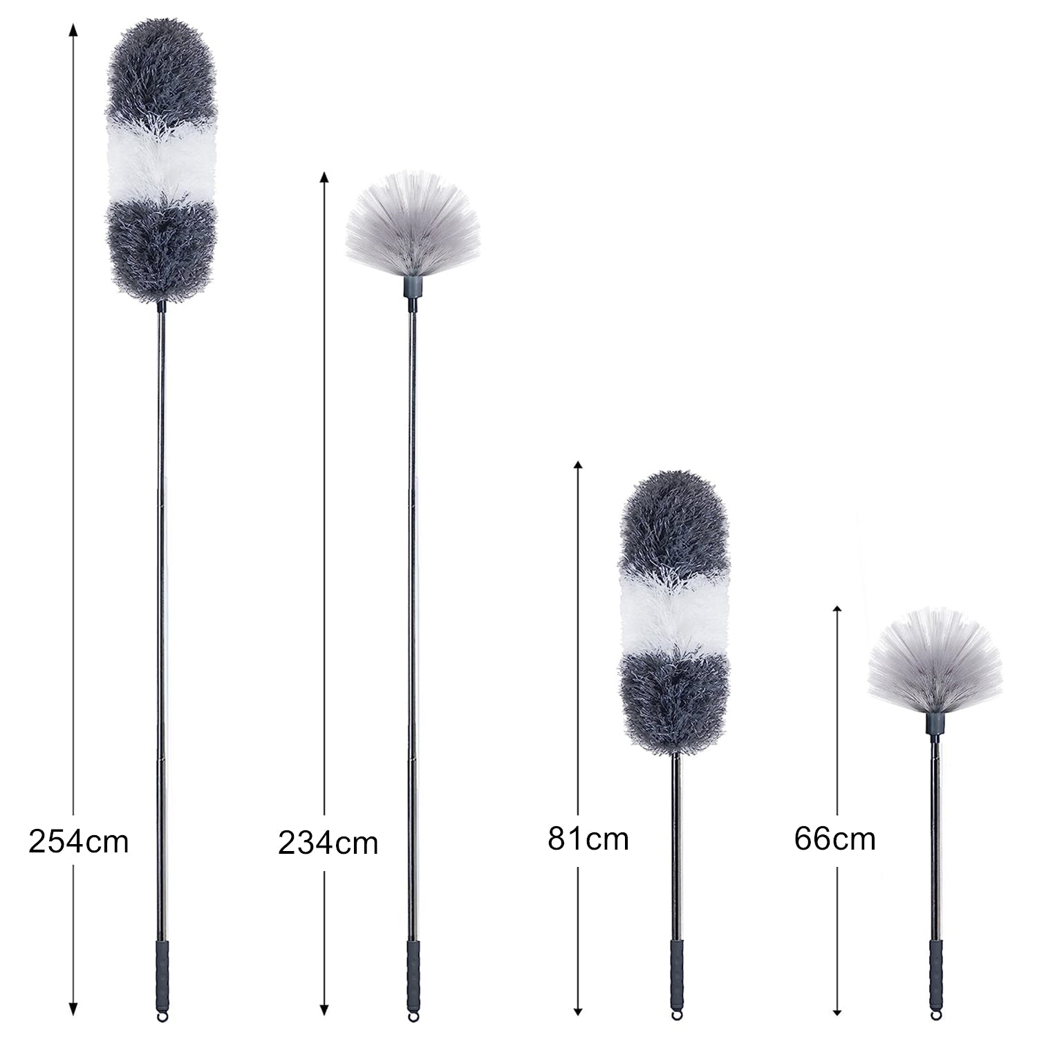 Clean with the BOOMJOY 2-In-1 Extendable Telescopic Duster! Versatile and easy to use for all your dusting needs. Get yours today for a spotless home!-Cleaning Products-Ezymall AU
