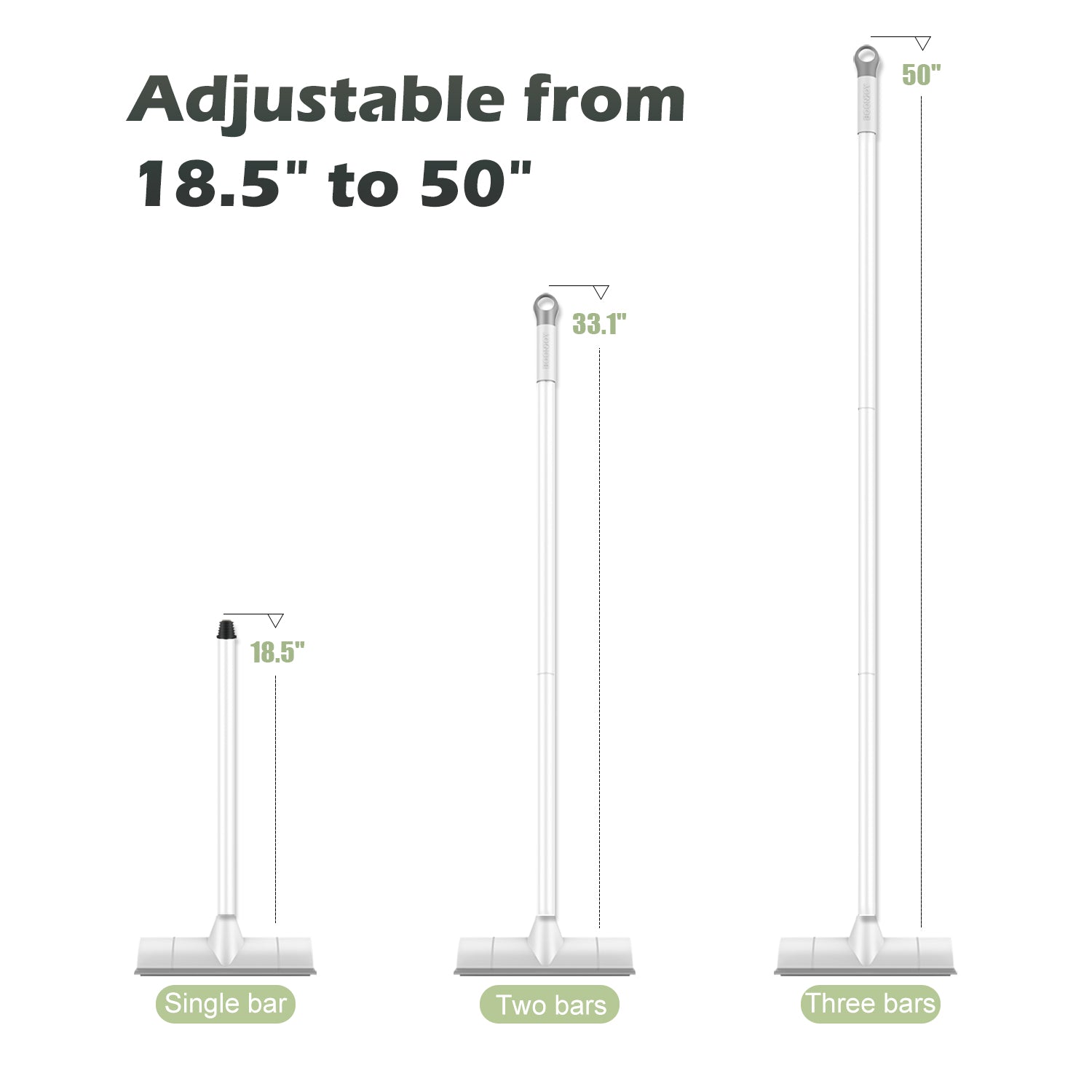 Get your BOOMJOY 2-in-1 Floor Scrub Brush with Adjustable Stainless Steel Handle now! Keep your floors sparkling clean with this versatile and durable scrub brush.-Cleaning Products-Ezymall AU