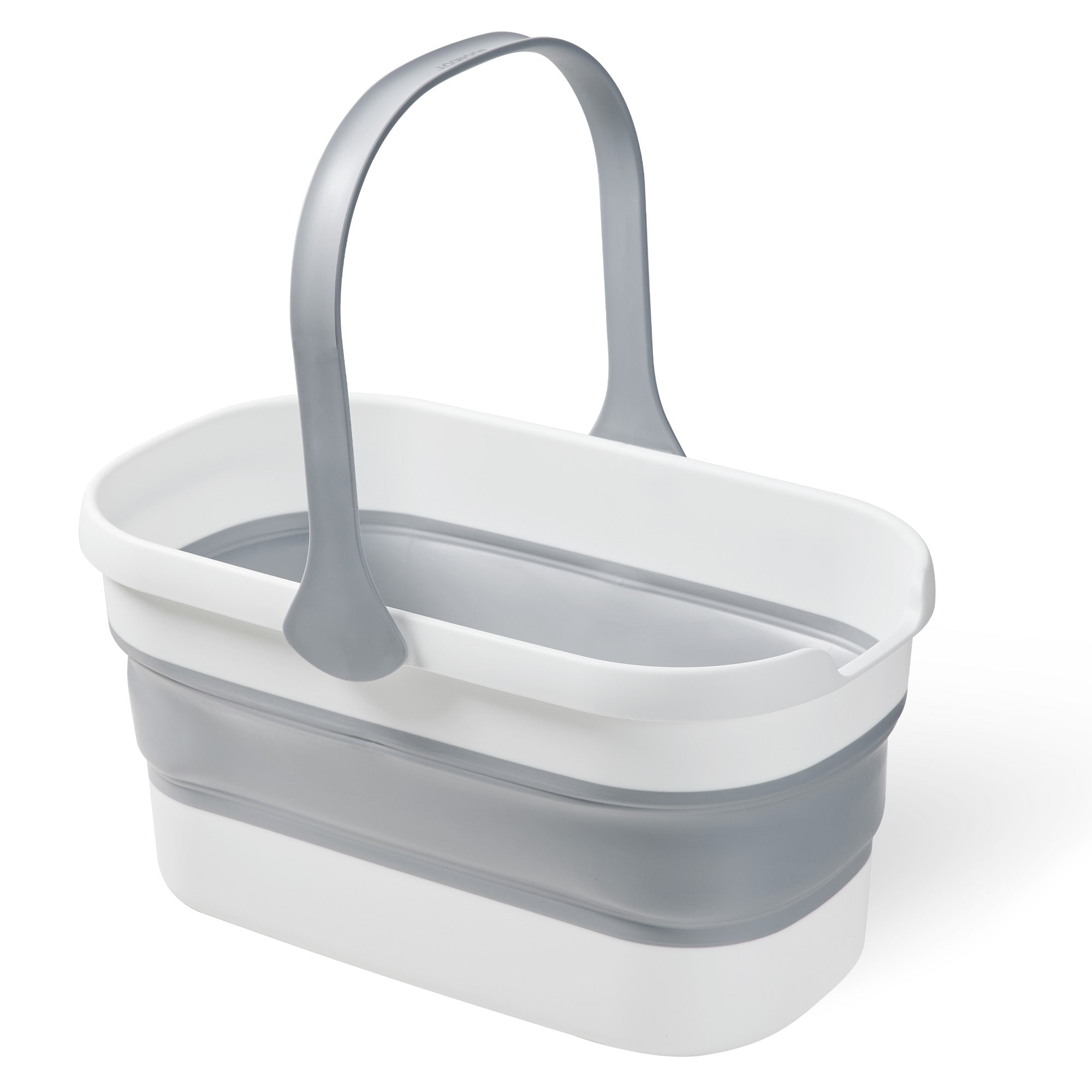The BOOMJOY 12L collapsible bucket is a foldable, multipurpose water bucket in grey. Perfect for cleaning, gardening, and more. Easy to store and transport.-Cleaning Products-Ezymall AU