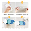 Load image into Gallery viewer, Get the BOOMJOY Drill-Less Wall Mount Hair Dryer Holder with Mirror! Easy to install, no drilling required. Keep your hair dryer and accessories organized. Buy now!-Organiser-Ezymall AU
