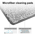 Load image into Gallery viewer, The BOOMJOY Flat Mop offers hands-free self-cleaning with a 360° rotating head. Includes 4 microfiber pads for efficient cleaning. Available at Ezymall!-Cleaning Products-Mop Package (with 4 Microfibre Pads)-Ezymall AU
