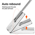 Load image into Gallery viewer, The BOOMJOY Flat Mop offers hands-free self-cleaning with a 360° rotating head. Includes 4 microfiber pads for efficient cleaning. Available at Ezymall!-Cleaning Products-Mop Package (with 4 Microfibre Pads)-Ezymall AU
